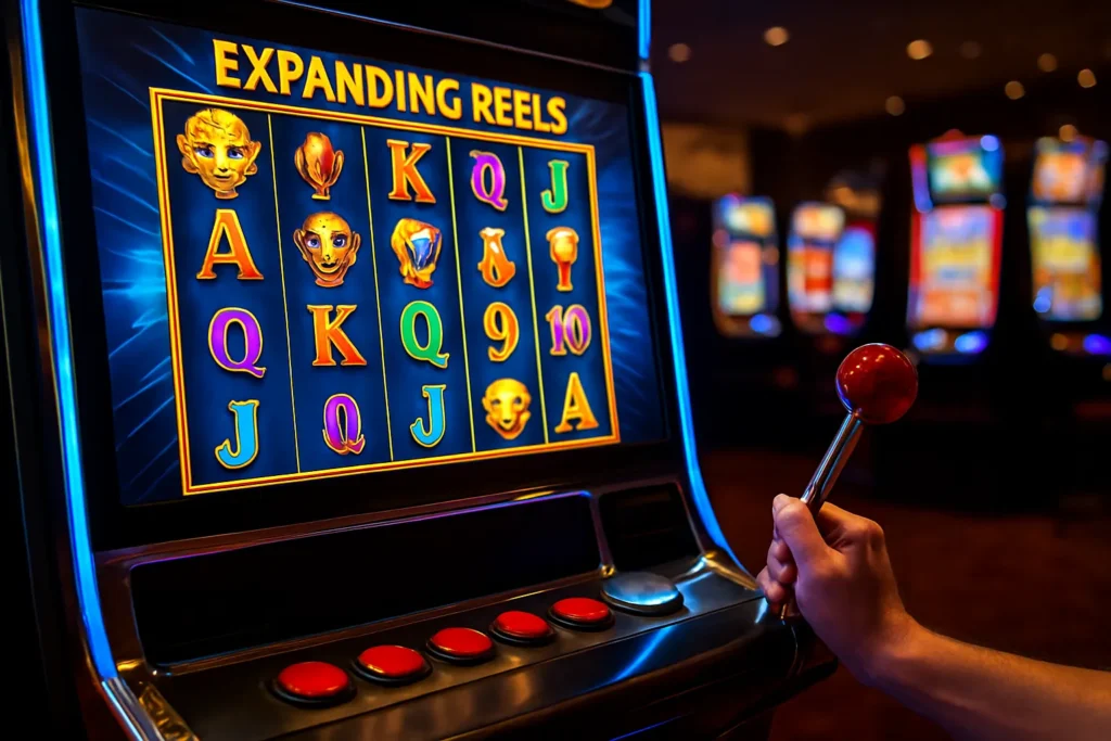 What are Expanding Reels in Slot Play