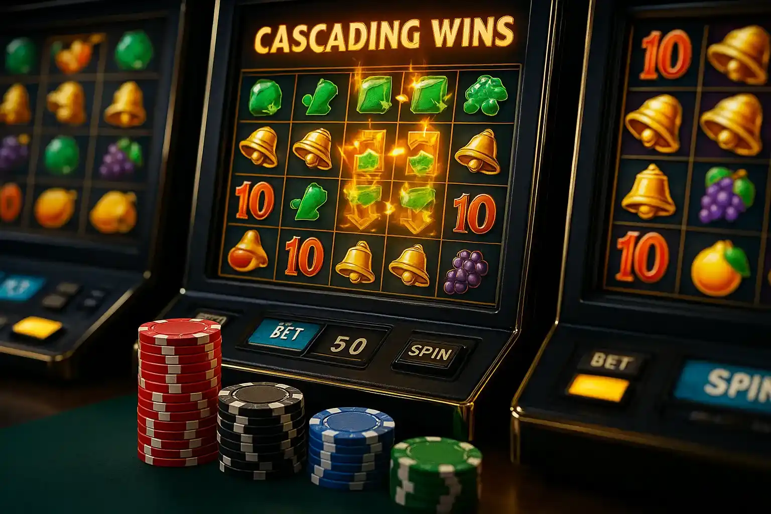 Are Cascading Wins Tied to Bet Size