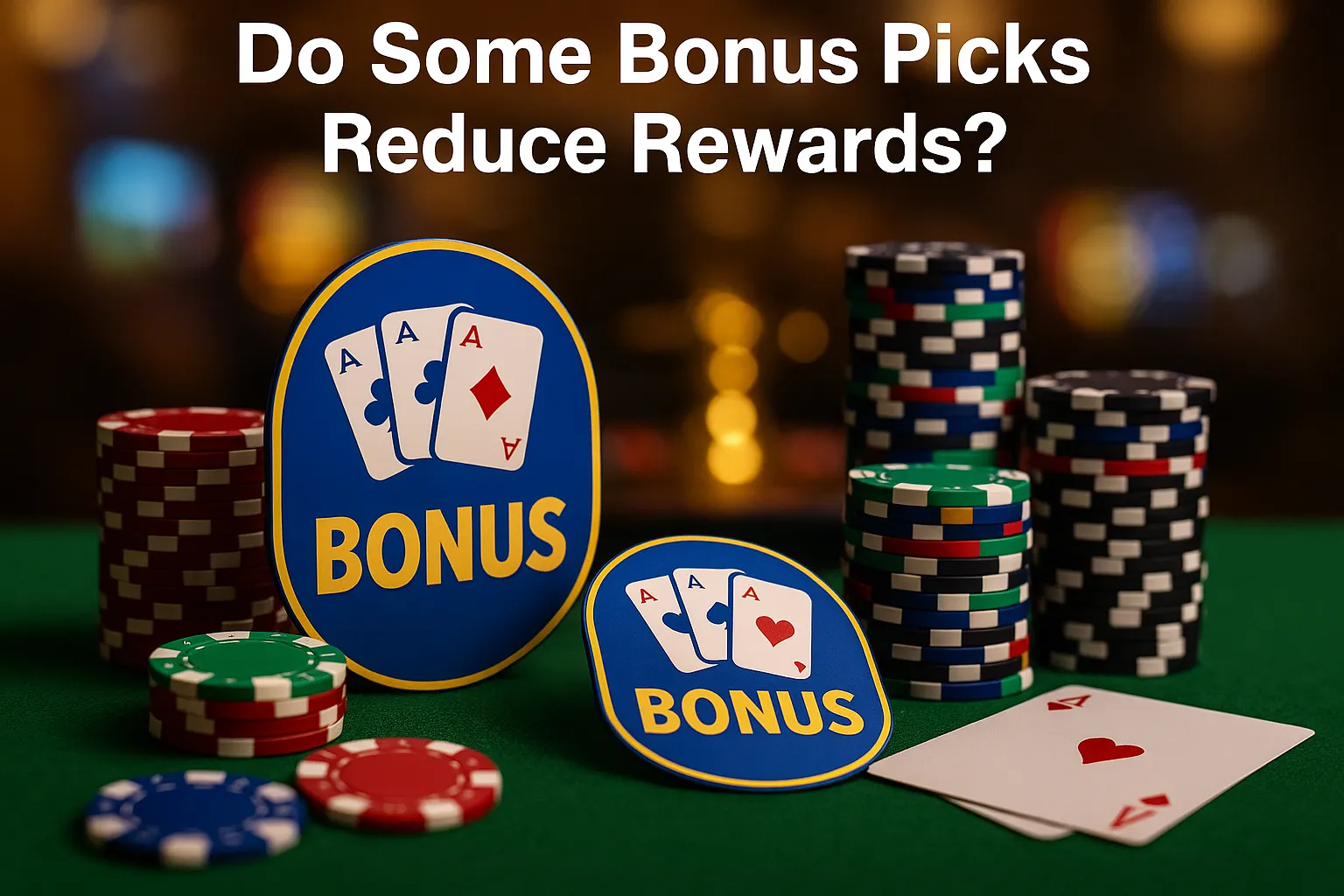 Do Some Bonus Picks Reduce Rewards