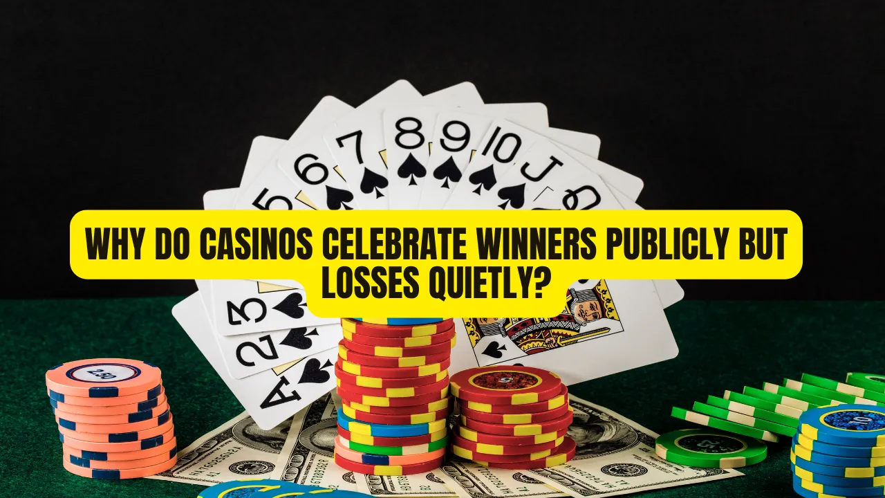 Why Do Casinos Celebrate Winners Publicly but Losses Quietly?